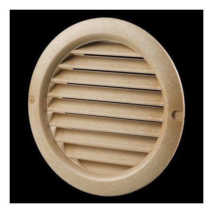 Vents Szellőzőrács MV 125 BVS kerek barna