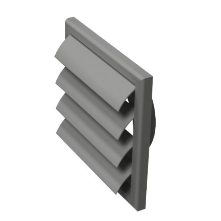 Vents Gravitációs zsalu MV 100 VJ szürke