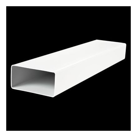 Vents Lapos csatorna PVC 55x110 0,5 m