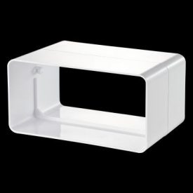 Vents Lapos csatorna toldó PVC 515