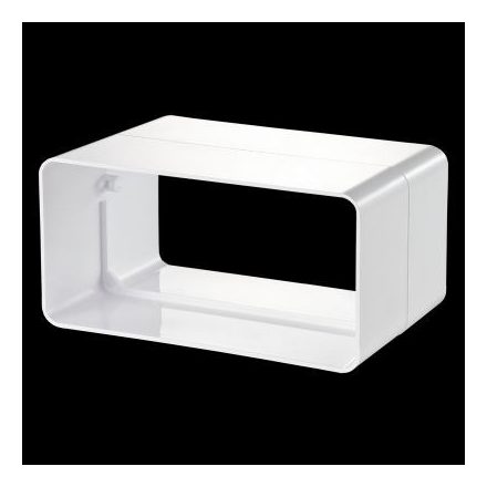 Vents Lapos csatorna toldó PVC 515