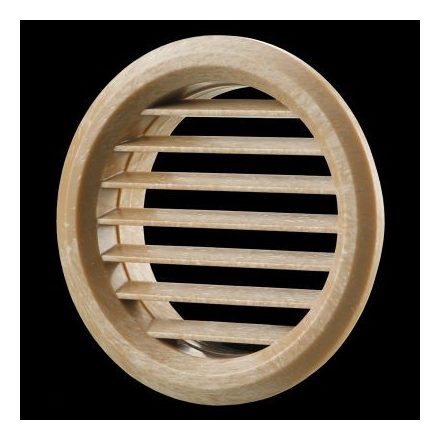 Vents Szellőzőrács MV 80 BVS kerek barna