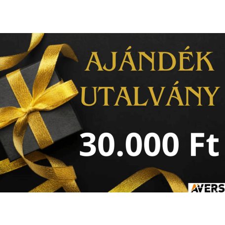 Vásárlási utalvány 30.000 Ft