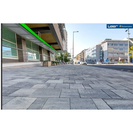 Térburkoló Leier Taverna 6 cm füstantracit