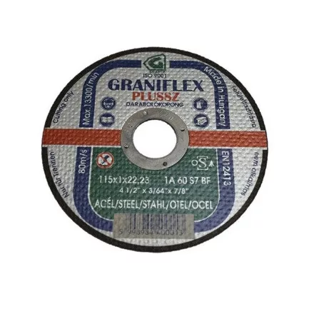 Vágókorong 115x1 fémre Graniflex