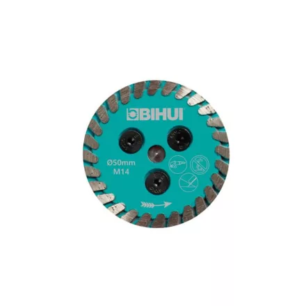 Bihui Gyémánttárcsa vágáshoz, csiszoláshoz 50 mm